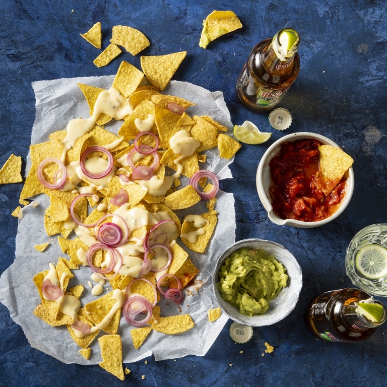 Mexican nachos with Beemster Extra Belegen and Extra Old