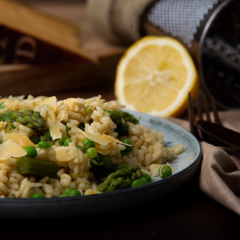 risotto met groene asperges