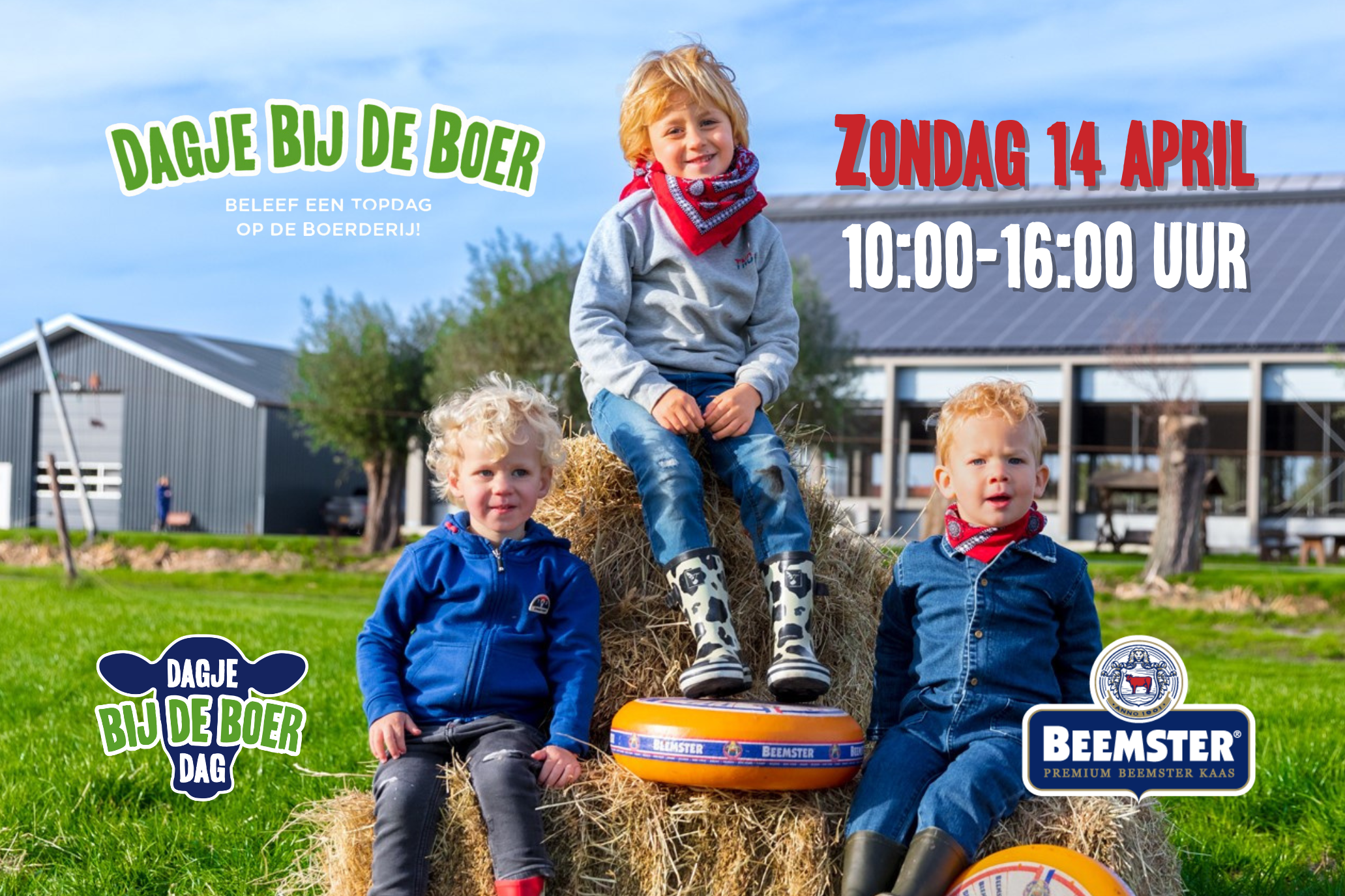 Dagje Bij de Boer Dag – 14 April 2024