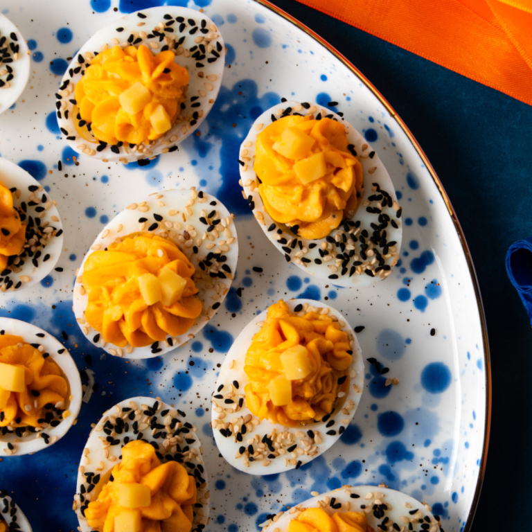 EC snack inspiration: stuffed eggs with Beemster X-O