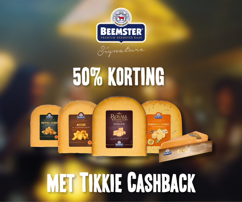 Beemster Signature assortiment met Tikkie cashback actie