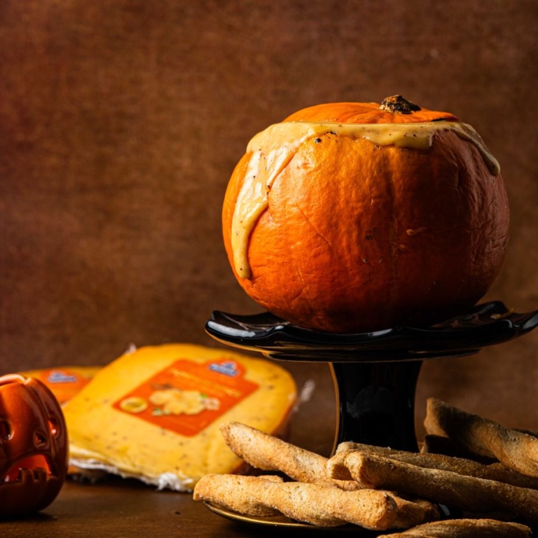 Herfstige kaasfondue met Beemster Signature Pumpkin Spice