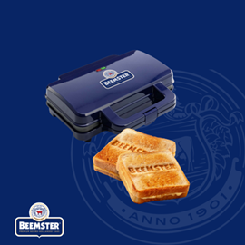 Maak kans op ’n Beemster® tosti-ijzer