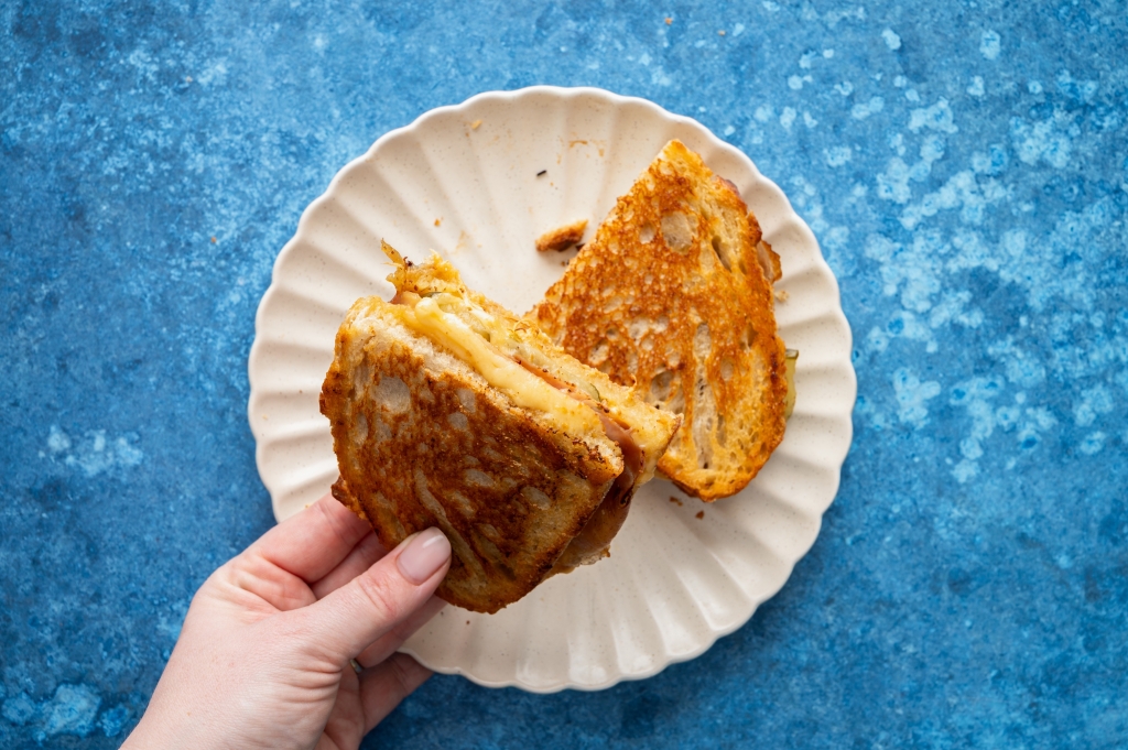 Cubano tosti met ham augurk en Beemster® Royaal kaas
