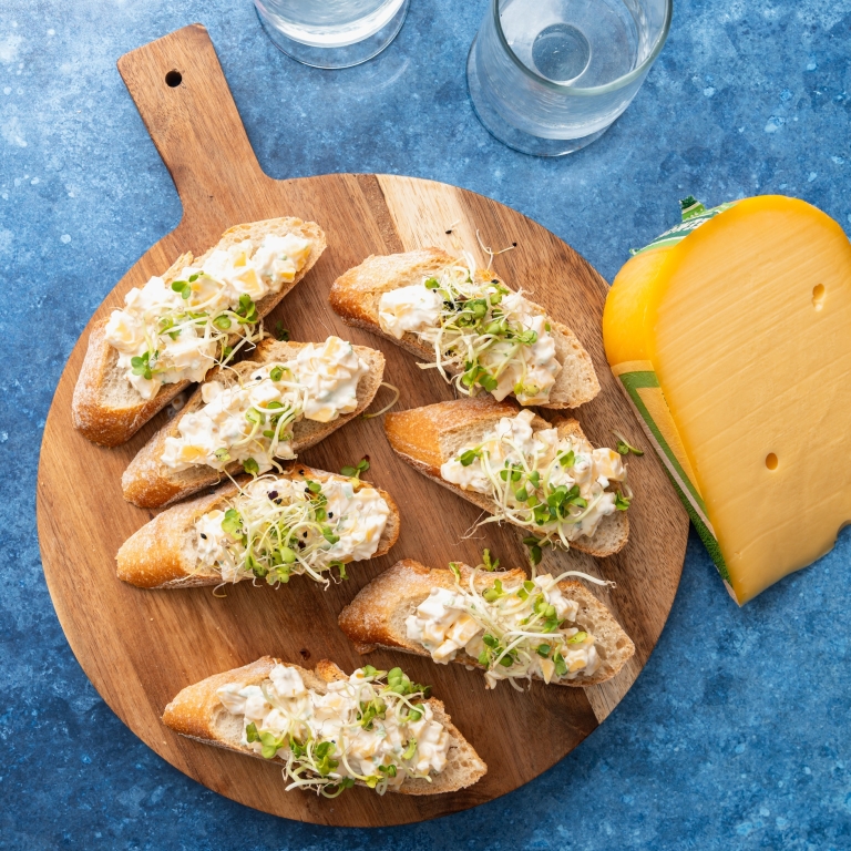 kaassalade met Beemster® Graskaas