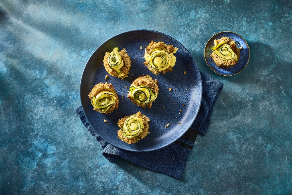 groentemuffinroosjes met Beemster 30+ belegen kaas