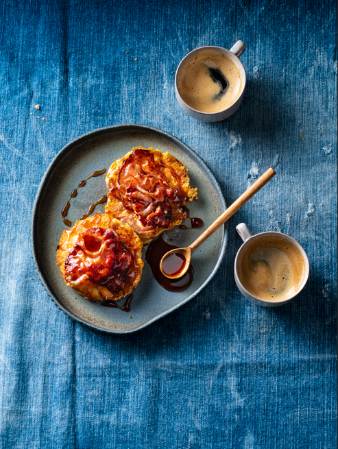 American pancakes with Beemster® Aged